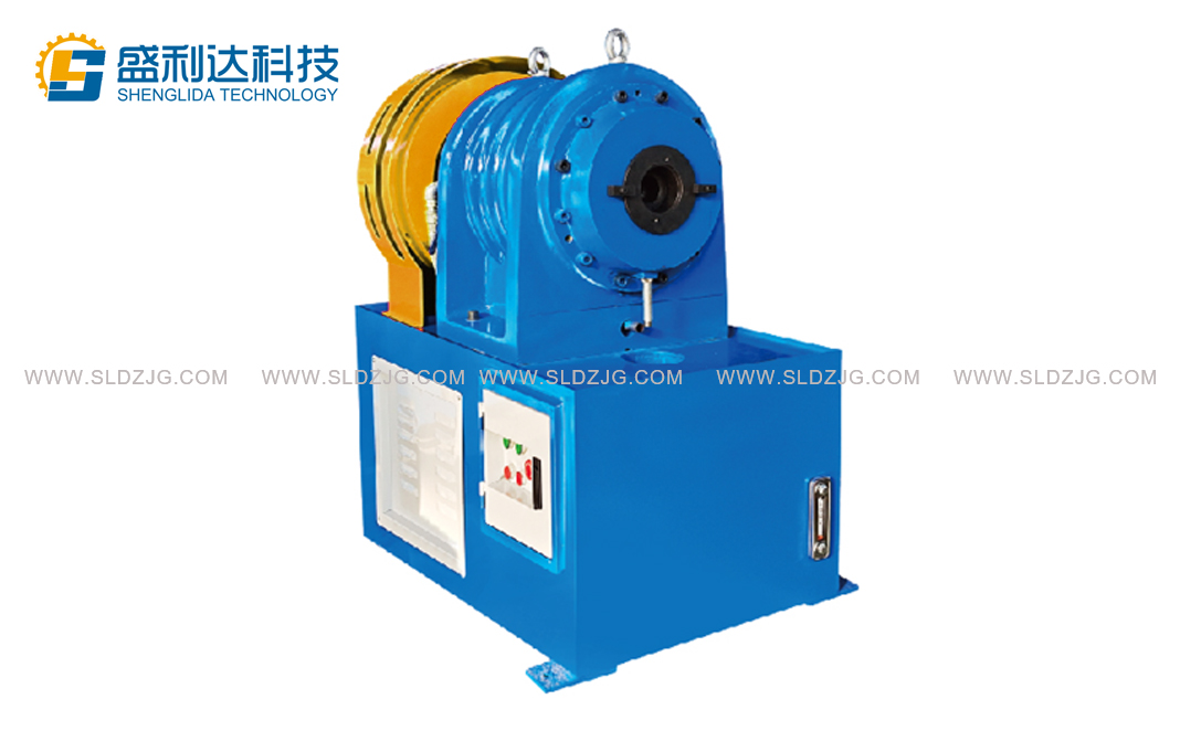 Taper pipe shrinking machine