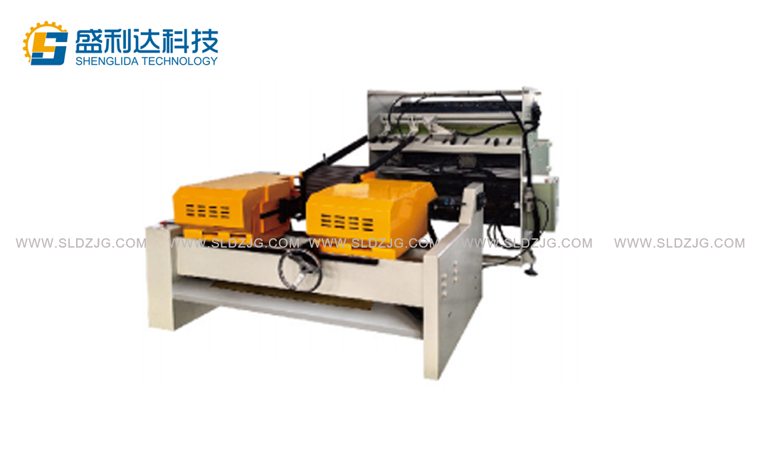 Automatic feeding and chamfering machine